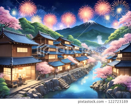春季煙火盛放的旅遊景點 122723189