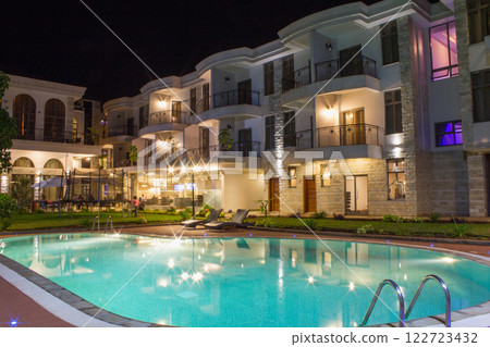 room in hotel room 122723432