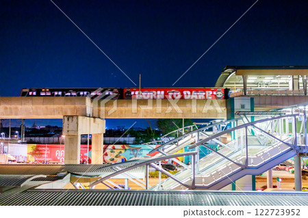 View of bts ku kut station in Bangkok thailand 122723952