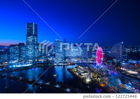 橫濱港未來夜景(APA飯店拍攝) 橫濱港未來夜景(APA飯店拍攝) 122725448