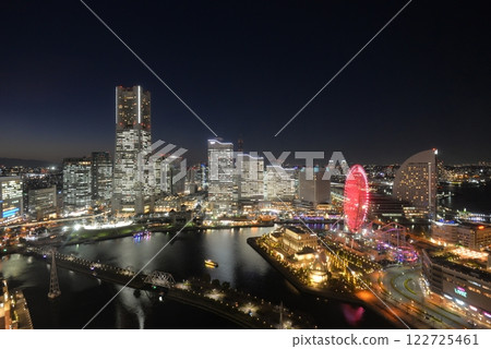 橫濱港未來夜景(APA飯店拍攝) 橫濱港未來夜景(APA飯店拍攝) 122725461