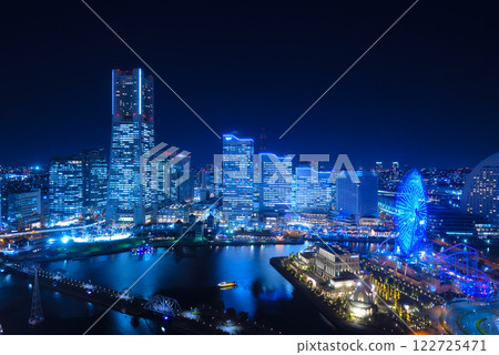 Yokohama Minato Mirai night view (taken from APA Hotel) Yokohama Minato Mirai night view (taken from APA Hotel) 122725471
