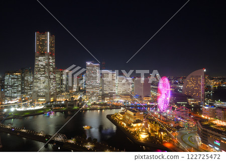 Yokohama Minato Mirai night view (taken from APA Hotel) Yokohama Minato Mirai night view (taken from APA Hotel) 122725472
