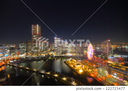 橫濱港未來夜景（APA飯店拍攝） 122725477