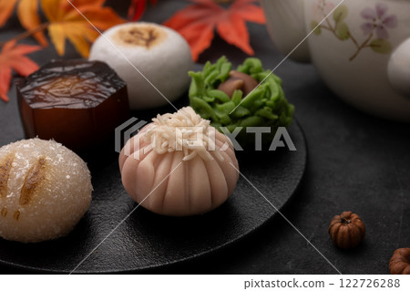 Delicious Japanese sweets Delicious Japanese sweets 122726288