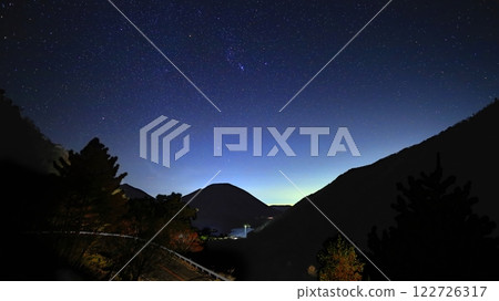 Starry sky at Kinsei Pass in Oku-Nikko Starry sky at Kinsei Pass in Oku-Nikko 122726317