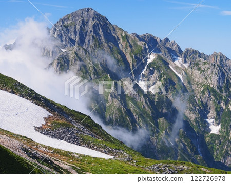 從別山嶺觀賞劍山的夏日美景 122726978