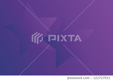 Pink and purple abstract background decorated with five-pointed stars. Vector illustration. 122727031