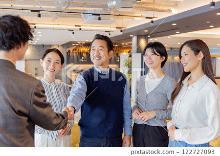 People working in the designer office People working in the designer office 122727093
