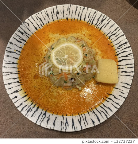 Soup curry (with seafood fried rice) Soup curry (with seafood fried rice) 122727227