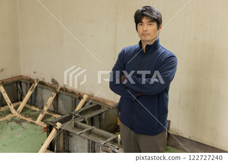 Concrete foundation foundation 122727240