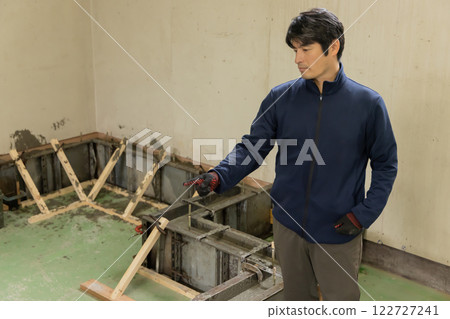 Concrete foundation foundation 122727241