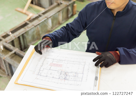 Concrete foundation foundation Concrete foundation foundation 122727247
