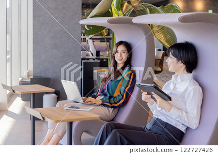 People working in the designer office People working in the designer office 122727426