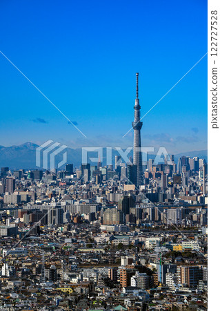[Cityscape] Skytree and the cityscape of central Tokyo 122727528