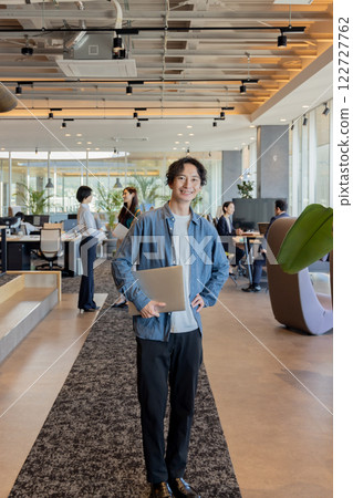 People working in the designer office People working in the designer office 122727762