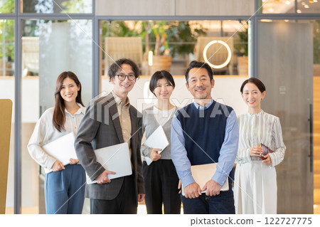 People working in the designer office 122727775