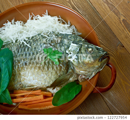 Czech Carp Poached Czech Carp Poached 122727954