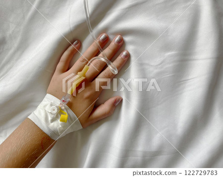 Intravenous therapy. Hospital Iv Drip and Peripheral Catheter  122729783