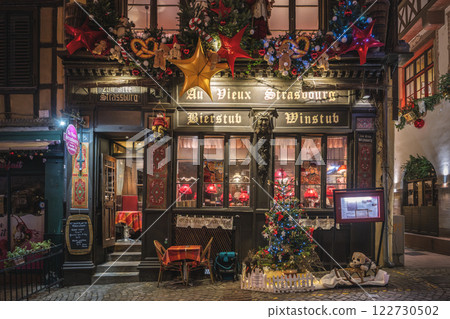 法國史特拉斯堡的聖誕燈飾，泰迪熊 122730502