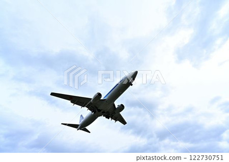 飛行藍天的客機 飛行藍天的客機 122730751