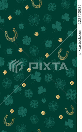 clover, pattern, leaf 122730922