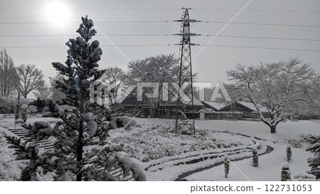 Snowy Nakanojo Gardens Gunma Prefecture 122731053
