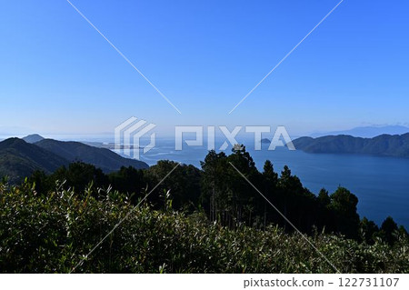 View from the summit of Mt. Shizugatake 122731107