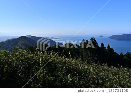View from the summit of Mt. Shizugatake 122731108