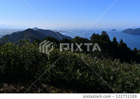View from the summit of Mt. Shizugatake 122731109