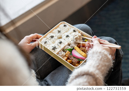 Lunch box, Ekiben, Meal Lunch box, Ekiben, Meal 122731559