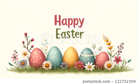 holiday easter egg spring background holiday easter egg spring background 122732304