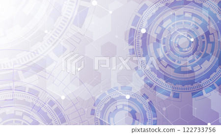 Stylish technology image background 122733756