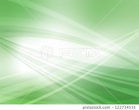 Futuristic image wave abstract background_green 122734535