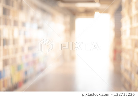 Abstract blurred material library room Abstract blurred material library room 122735226