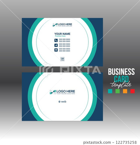 business card for corporate and any use 122735258