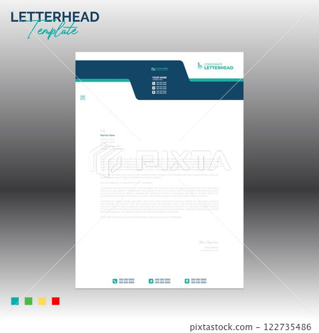 letterhead for any best company use 122735486