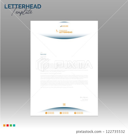 letterhead for any best company use 122735532