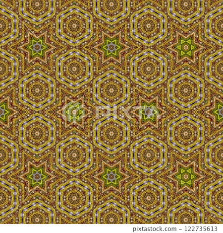 Pattern for background design. Arabesque ethnic texture. Geometric stripe ornament cover photo. Repeated pattern design for Moroccan textile print. Turkish fashion for floor tiles and carpet Pattern for background design. Arabesque ethnic texture. Geometric stripe ornament cover photo. Repeated pattern design for Moroccan textile print. Turkish fashion for floor tiles and carpet 122735613