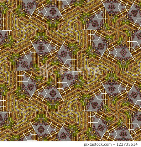Pattern for background design. Arabesque ethnic texture. Geometric stripe ornament cover photo. Repeated pattern design for Moroccan textile print. Turkish fashion for floor tiles and carpet Pattern for background design. Arabesque ethnic texture. Geometric stripe ornament cover photo. Repeated pattern design for Moroccan textile print. Turkish fashion for floor tiles and carpet 122735614