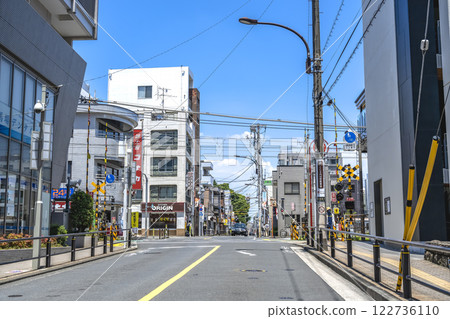 東京世田谷區大草澤站的都市風景 122736110