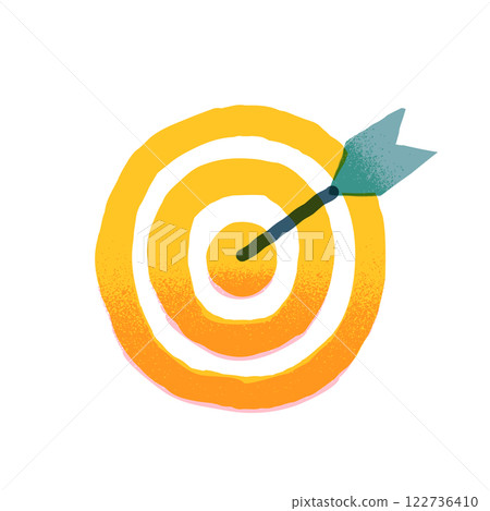 Target marketing illustration 122736410