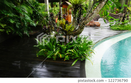 Luxuy Hotel Pool in Bali 122736790