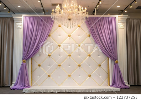 curtain, red, hanging 122737255