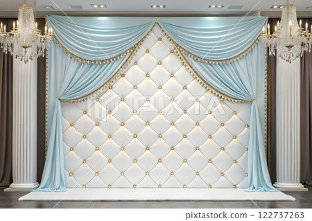 curtain, red, hanging 122737263
