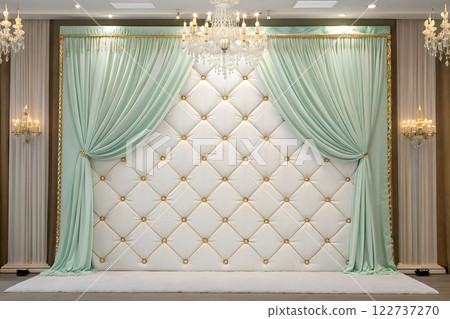 curtain, red, hanging 122737270