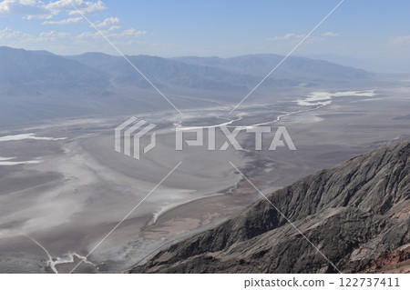 View of the Death Valley, California mountains and desert background, USA national parks landscape View of the Death Valley, California mountains and desert background, USA national parks landscape 122737411