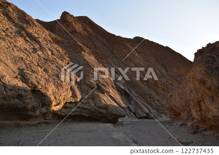 View of the Death Valley, California mountains and desert background, USA national parks landscape 122737435