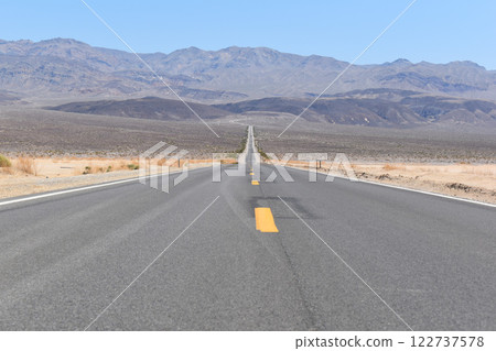 Unusual colorful desert landscape, fabulous mystical image of nature Unusual colorful desert landscape, fabulous mystical image of nature 122737578