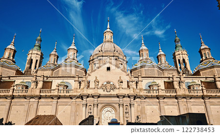 Basilica of Our Lady of the Pillar in Zaragoza, Spain 122738453